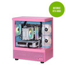Thermaltake Gaming System Horizon Prime - AMD 5600 / RTX 4060/ B650 WIFI/ 16GB RAM/ View 170 Bubble Pink