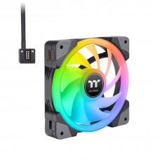 Thermaltake SWAFAN EX12 RGB Magnetic Quick Connect  PWM Cooling Fan (up to 2000RPM) Black Edition - 3 Fan Pack