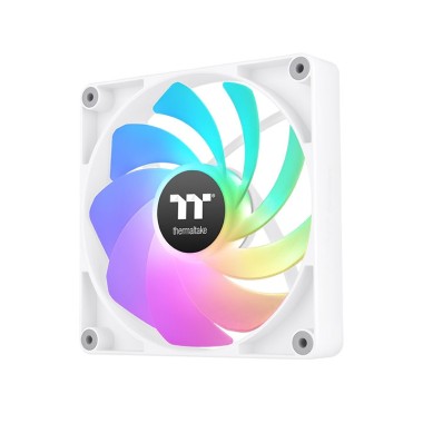 Thermaltake CT120 Reverse ARGB Sync Performance PWM Fan (up to 2000RPM) White Edition - 2 Fan Pack