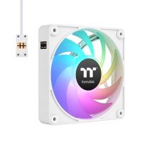 Thermaltake CT140 EX ARGB Magnetic Quick Connect PWM Fan (up to 1800RPM) White Edition - 3 Fan Pack