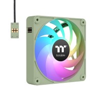 Thermaltake CT120 EX ARGB Magnetic Quick Connect PWM Fan (up to 2000RPM) Matcha Green Edition - 3 Fan Pack