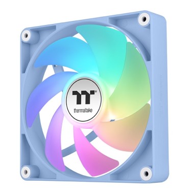 Thermaltake CT140 ARGB Sync Performance PWM Fan (up to 1500RPM) Hydrangea Blue Edition - 2 Fan Pack