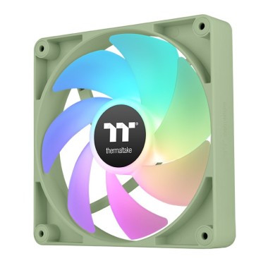 Thermaltake CT140 ARGB Sync Performance PWM Fan (up to 1500RPM) Matcha Green Edition - 2 Fan Pack