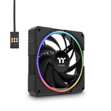 Thermaltake TS120 EX RGB Magnetic Quick Connect PWM Fan Black Edition - 3 Fan Pack Thermaltake TS120 EX RGB Magnetic Quick Connect PWM Fan Black Edition - 3 Fan Pack