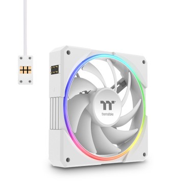 Thermaltake TS120 EX RGB Magnetic Quick Connect PWM Fan White Edition - 3 Fan Pack Thermaltake TS120 EX RGB Magnetic Quick Connect PWM Fan White Edition - 3 Fan Pack