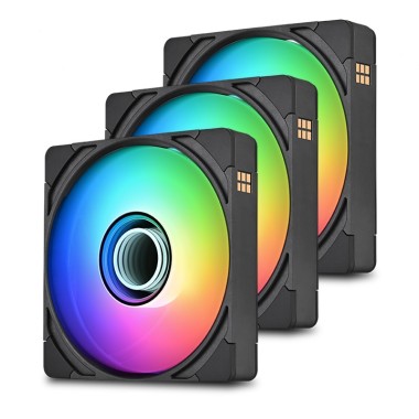 Thermaltake CT140 EX INFINITY ARGB Magnetic Quick Connect Fan (3 Pack) - Black Edition Thermaltake CT140 EX INFINITY ARGB Magnetic Quick Connect Fan (3 Pack) - Black Edition