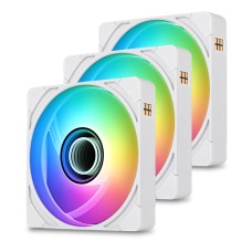 Thermaltake CT140 EX INFINITY ARGB Magnetic Quick Connect Fan (3 Pack) - White Edition