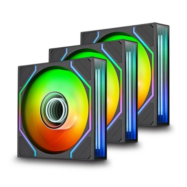 Thermaltake SWAFAN 140 EX INFINITY ARGB Sync Fan (3 Pack) - Black Edition