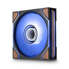 Thermaltake SWAFAN 120 EX INFINITY Wood Edition ARGB Magnetic Quick Connect Fan (3 Fan Pack) - Black Edition