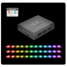 Thermaltake Pacific Lumi Plus RGB LED Strip with Digital Lighting Controller - 3 LED Strip Pack