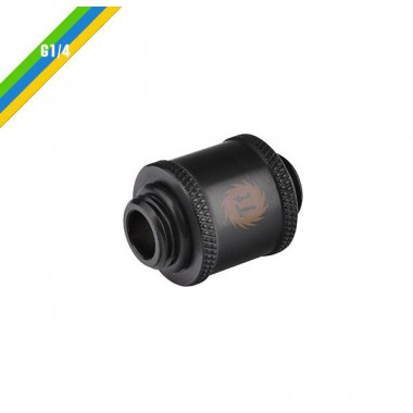 Thermaltake Pacific G1/4 Male to Male 20mm Extender - Black