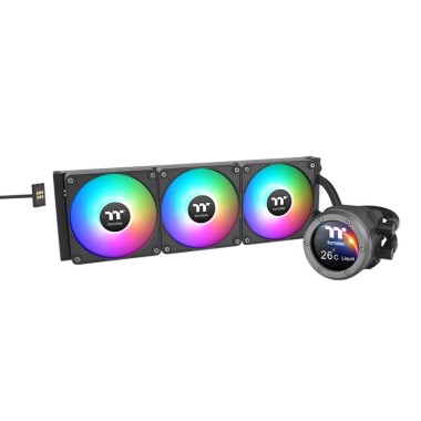 Thermaltake TH360 V2 Ultra EX ARGB Magnetic Connect with 2.1" LCD Display AIO Liquid CPU Cooler