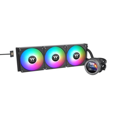 Thermaltake TH420 V2 Ultra EX ARGB Magnetic Connect with 2.1" LCD Display AIO Liquid CPU Cooler