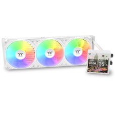 Thermaltake LB360 Ultra ARGB Customizable 3.95" LCD Display AIO Liquid CPU Cooler Snow Edition