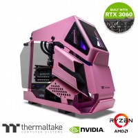 Thermaltake Computer System Cherry Blossom - AMD Ryzen 5600X / RTX3060 / AIO / WIFI/ AH T200 Pink Edition