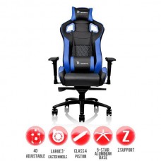 Thermaltake Tt eSPORTS GT FIT Gaming Chair - Black & Blue
