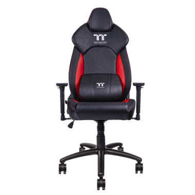 Thermaltake Gaming V Comfort Premium Gaming Chair - Black & Red Edition