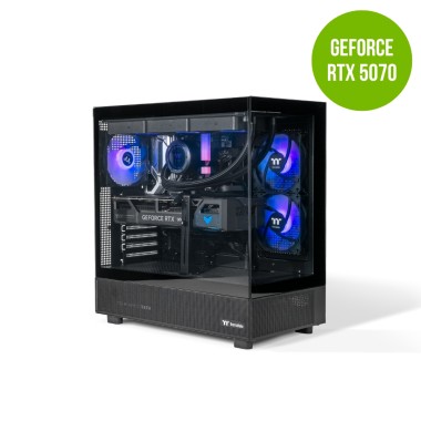 Thermaltake Gaming System Horizon PRO V2 - AMD 7600 / RTX 5070/ B650 WIFI/ 32GB RAM/ View 270 ARGB