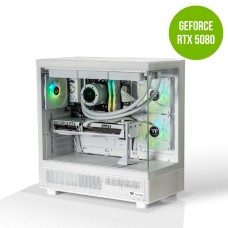 Thermaltake Gaming System Horizon Xtreme V2 SNOW Edition - AMD 7800X3D / RTX 5080/ B650 WIFI/ 32GB RAM/ View 270 ARGB SNOW