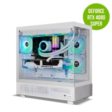 Thermaltake Computer System Horizon Xtreme Snow - AMD 7 7800X  / RTX 4080 SUPER / B650 WIFI / 32GB RGB D5 / View 270 ARGB SNOW