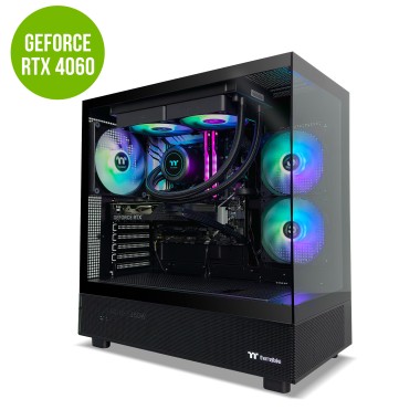 Thermaltake Computer System Horizon - AMD 7500F/ RTX 4060/ B650 WIFI/ 32GB RGB D5/ VIEW 270 ARGB