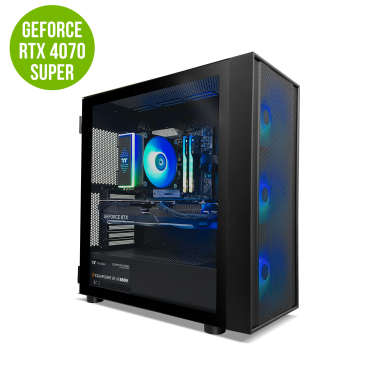 Thermaltake Computer System Infinity PRO V3 - AMD 7500F/ RTX 4070 SUPER / B650 WIFI/ 32GB RGB D5/ H570 ARGB