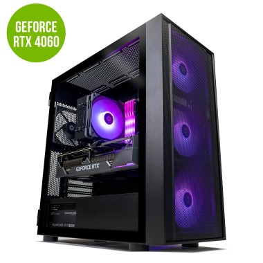 Thermaltake Computer System Infinity V2  - AMD 5500/ RTX 4060/ B550 WIFI/ 16GB RGB RAM/ H570 ARGB