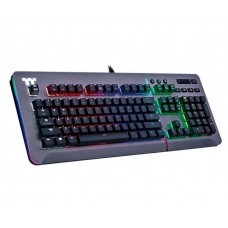 Thermaltake Level 20 RGB Cherry MX Speed Silver Titanium Edition Mechanical Gaming Keyboard 
