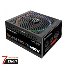 Thermaltake Smart Pro RGB 650W 80+ Bronze Riing Fully Modular PSU