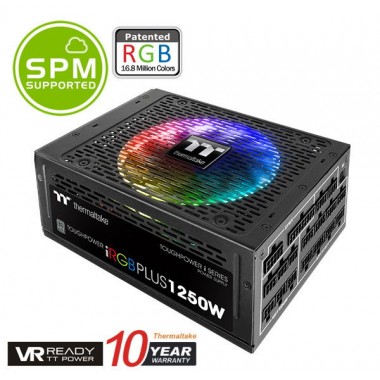 Thermaltake Toughpower iRGB PLUS 1250W 80+ Titanium Riing Plus Fully Modular Digital PSU