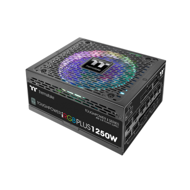 Thermaltake Toughpower iRGB PLUS 1250W 80+ Titanium PCIe Gen5 ATX 3.0 Riing Duo Fully Modular Digital Power Supply