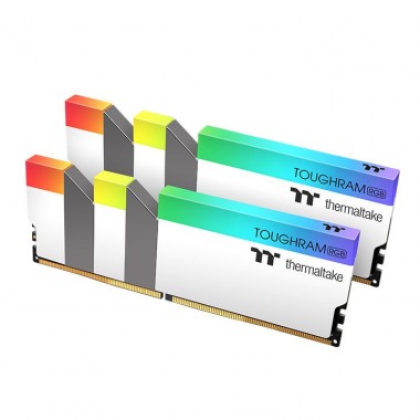 Thermaltake TOUGHRAM RGB 16GB (2 x 8GB) DDR4 3600MHz CL18 Memory Limited White Edition