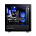 Thermaltake Computer System Rapture PRO V5 – AMD 7500F/ 4070 SUPER/ B650 WIFI/ 32G RGB D5/ Customizable LCD RGB AIO/ V350 Black