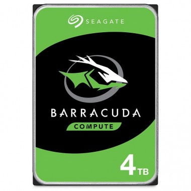 Seagate ST4000DM004 4TB BarraCuda 3.5" SATA3 Desktop Hard Drive