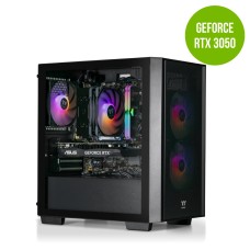 Thermaltake Gaming System Genesis PRO V4 - Intel 12400F / RTX 3050 / B760 WIFI / 16GB RGB RAM / H16 Black