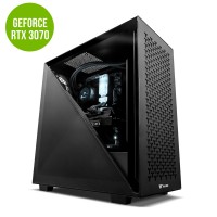 Thermaltake Computer System Stealth PRO - AMD 5600X/ RTX 3070/ 16G RGB DDR4/ Customisable LCD AIO/ B550 Chipset WIFI/ Divider AIR 300 Black