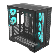 Thermaltake Arcus 380 TG Curved ARGB ATX Mid Tower Case Black Edition