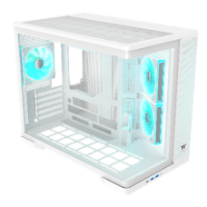 Thermaltake Arcus 280 TG Curved ARGB Micro Tower Case Snow Edition