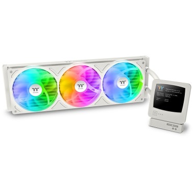 Thermaltake Retro 360 Ultra ARGB Customizable 3.7" LCD Display AIO Liquid CPU Cooler